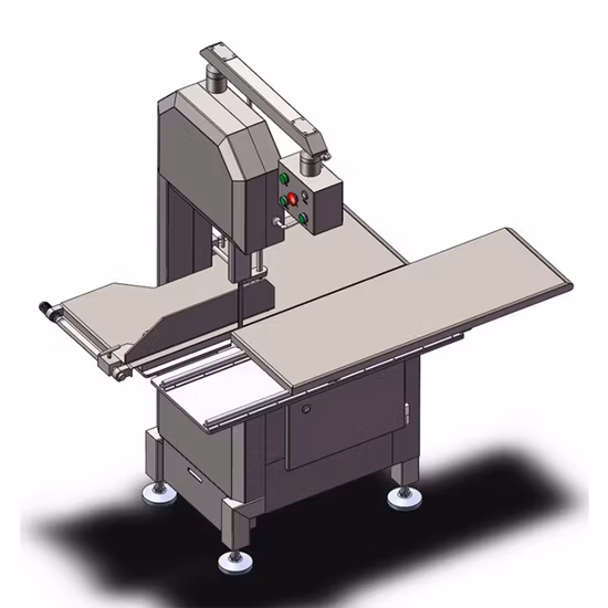 Qh300h Electric Slaughter Meat Grinder Slicer Processing Cutting Line Farm Poultry Saw Chicken Fish Cattle Pig Slaughtering Machine Abattoir Equipment