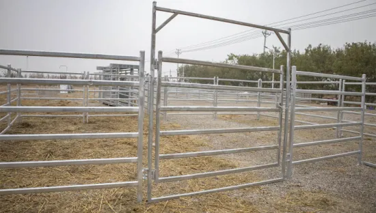 Valla de acero de calidad para corral de ganado, valla agrícola para patio de ganado, equipo agrícola (XMM