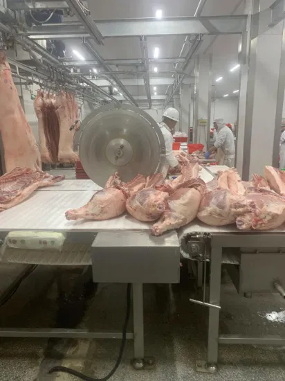 Matadero de ganado vacuno, toro, ovino, cerdo, equipo de sacrificio, maquinaria agrícola, procesamiento de carne de toro con frío